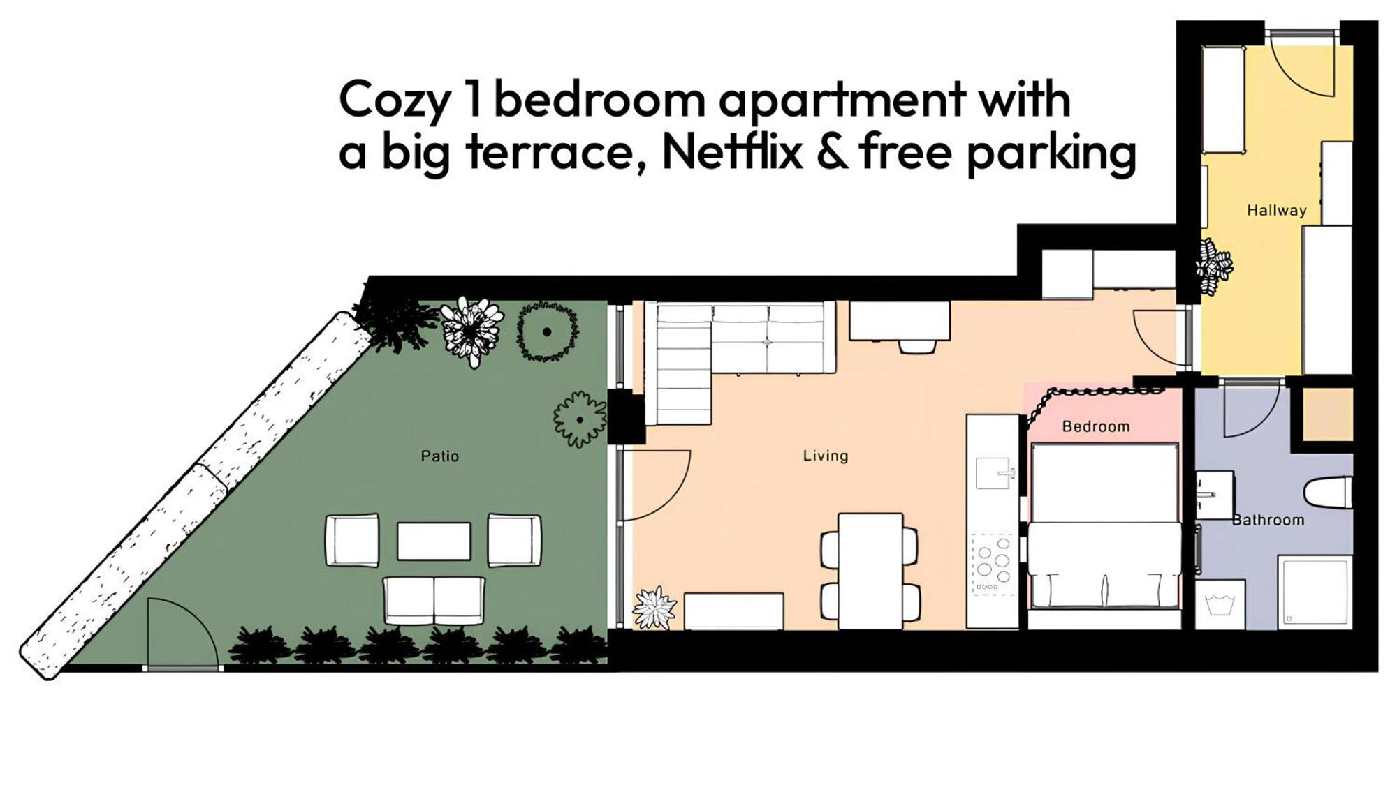 Fully Equipped Apartments With Terraces, Free Garage Parking, Netflix & Ac - By Apartmany Slapanice Cz Exterior photo