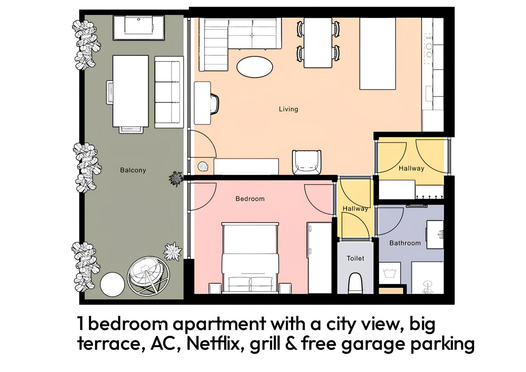 Fully Equipped Apartments With Terraces, Free Garage Parking, Netflix & Ac - By Apartmany Slapanice Cz Exterior photo